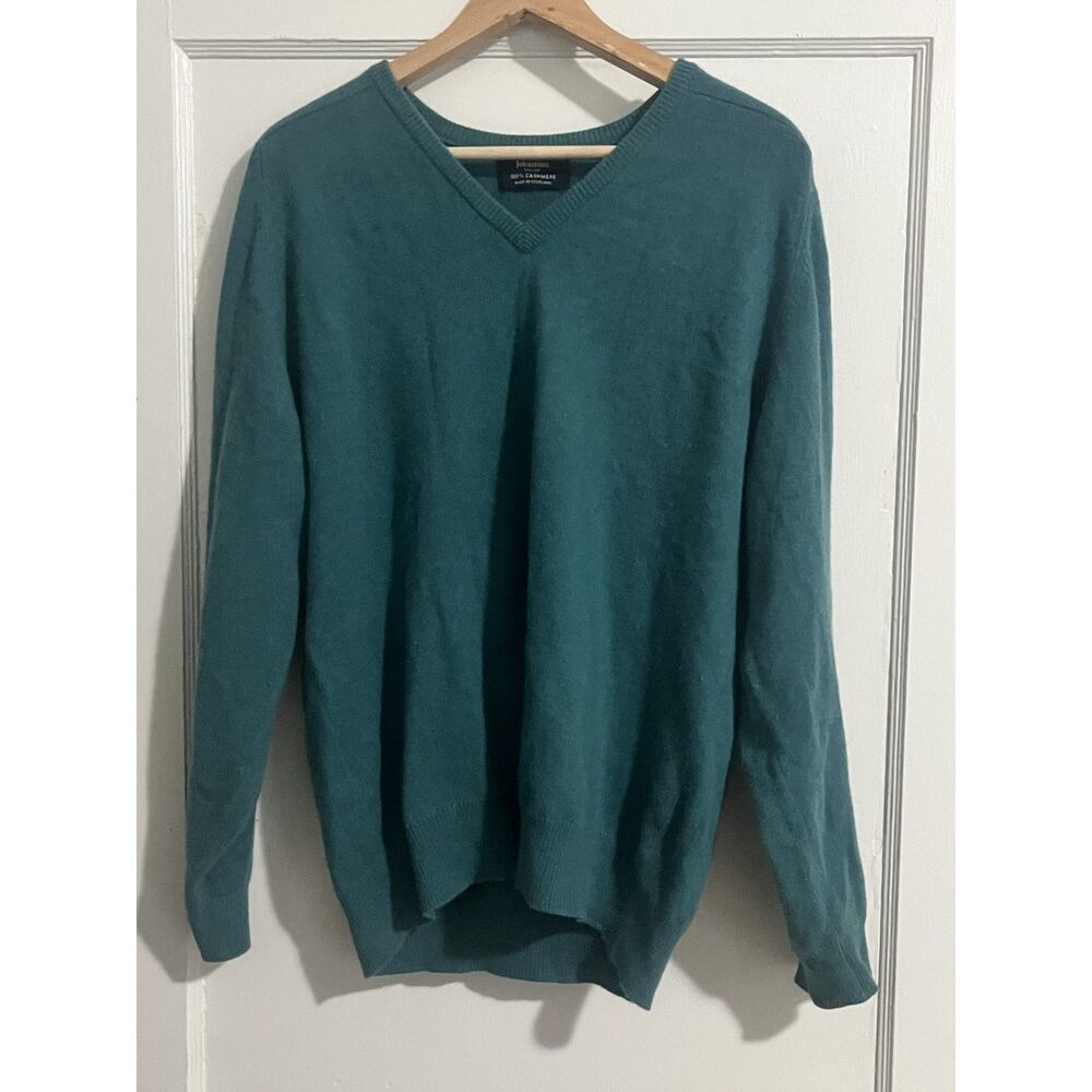 Johnstons of Elgin 100% Cashmere Sweater (Teal)